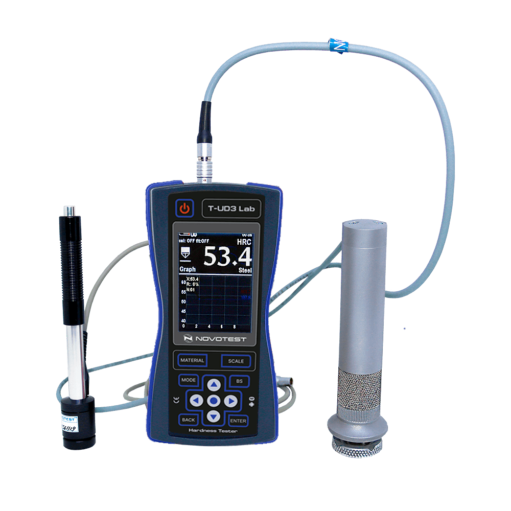 NOVOTEST T-UD3 Combined Hardness Tester (UCI + Leeb) – image 2