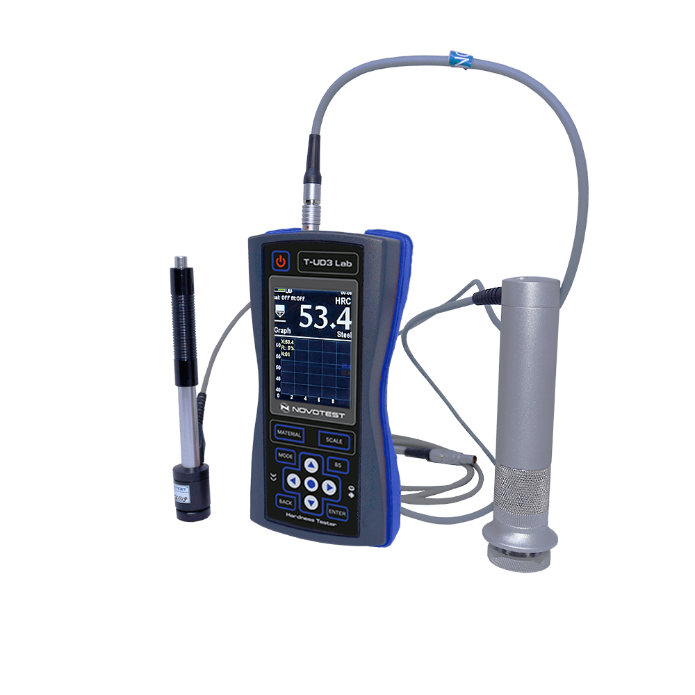 NOVOTEST T-UD3 Combined Hardness Tester (UCI + Leeb) – image 3