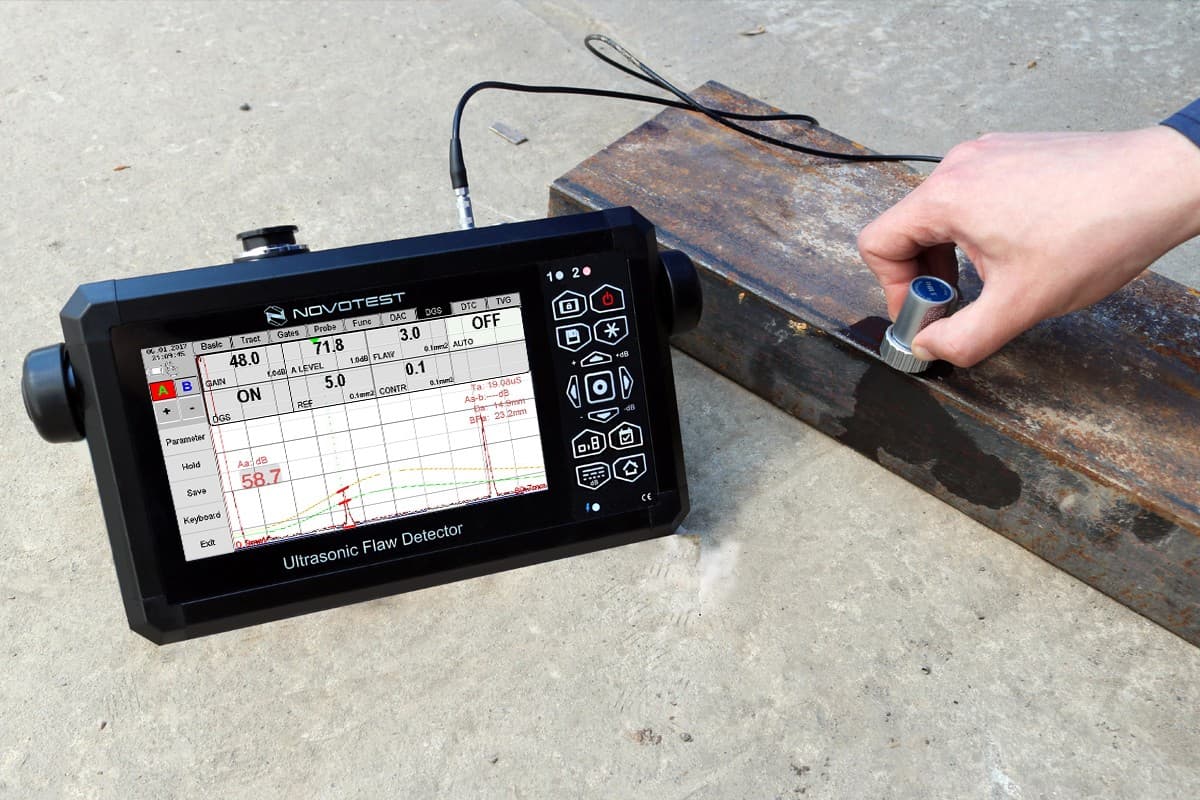 NOVOTEST UD3701 Ultrasonic Flaw Detector – image 4