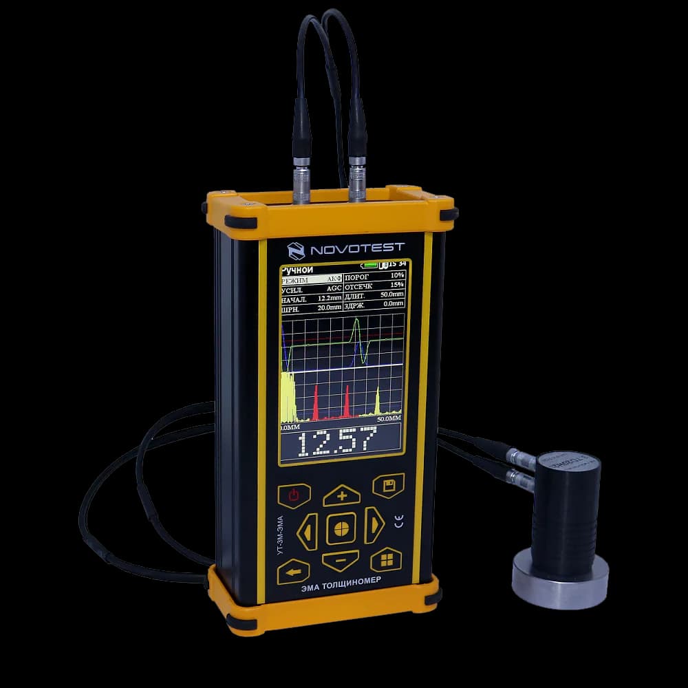 NOVOTEST UT-3M-EMA EMAT Thickness Gauge